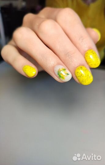 Маникюр, гель-лак, укрепление