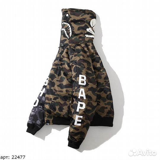Зимняя куртка Bape Черная