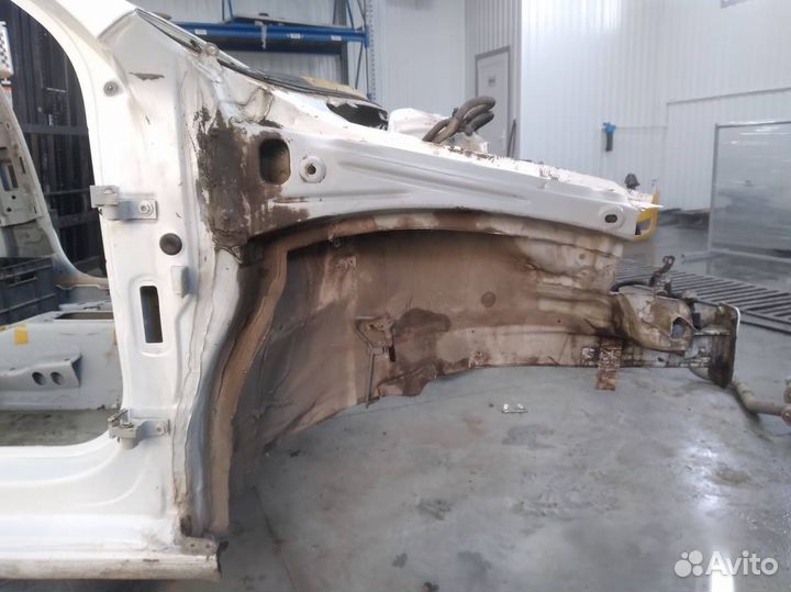 Лонжерон передний правый Skoda Rapid