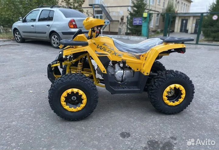 Квадроцикл motoland wild X 125 yellow