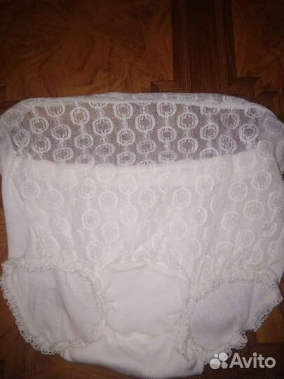 Комплект трусы и майка женское.Х/б.новый.46-48