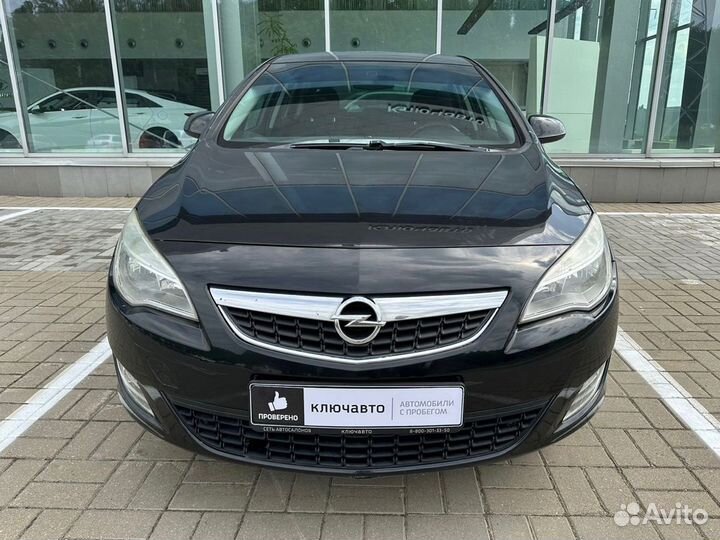 Opel Astra 1.4 AT, 2011, 100 865 км