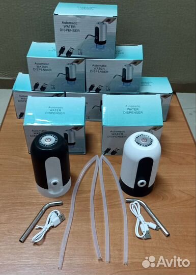 Помпа для воды электрическая на бутыль 19л