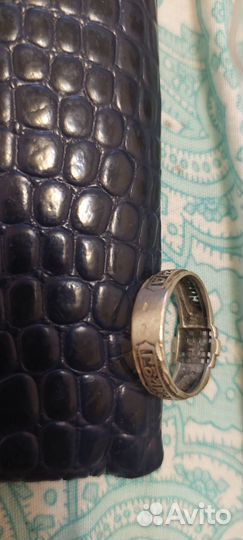 Мужской перстень серебро СССР
