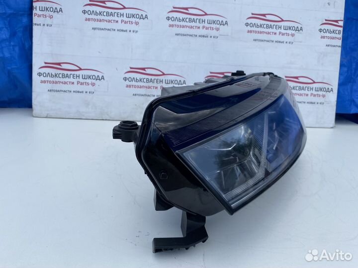 Фара LED лэд левая Skoda Octavia A8