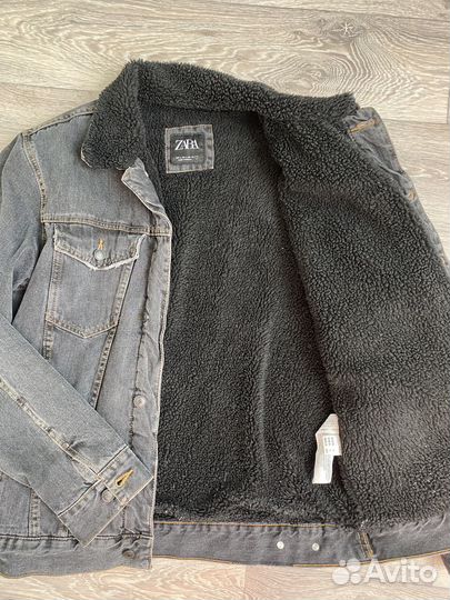 Джинсовая куртка zara