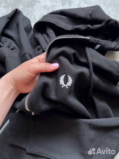 Худи на молнии fred perry