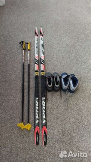 Беговые лыжи комплект