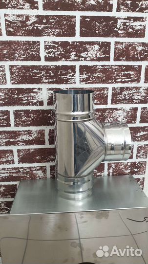 Дымоход из нержавейки для печи, котла, камина