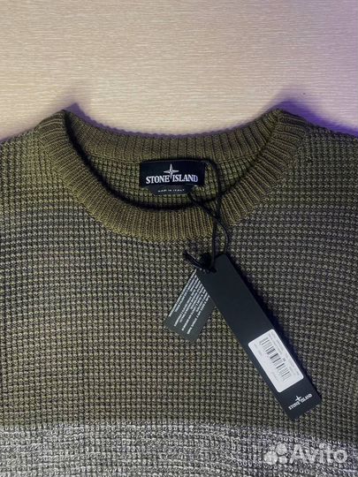 Свитер Stone Island Shadow Proj. в наличии зеленый