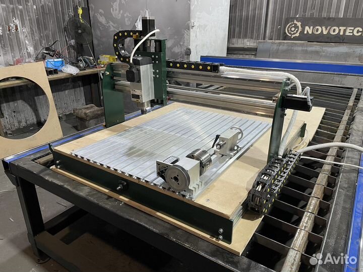 Фрезерный станок с чпу по дереву - 1000х700