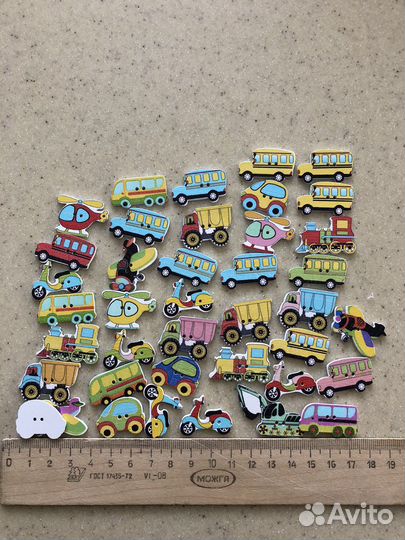 Пуговицы деревянные