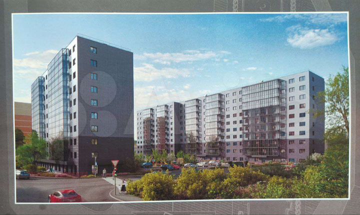 1-к. квартира, 38 м², 2/10 эт.