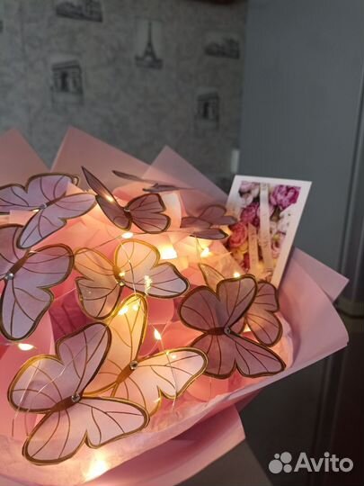 Букеты из бабочек в наличии