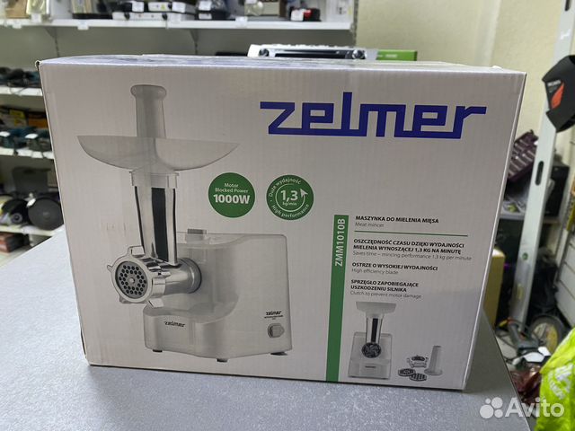 Мясорубка zelmer ZMM1010B (новая)