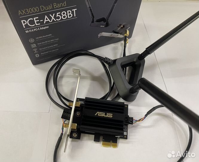 Wi-Fi сетевой адаптер Asus PCE-AX58BT