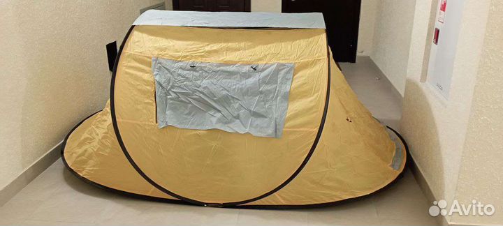 Палатка автоматическая двухместная просторная