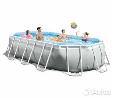 Каркасный бассейн bestway intex