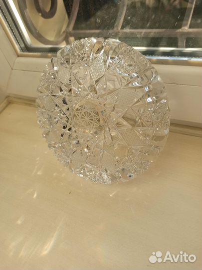 Хрустальная пепельница