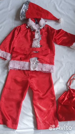 Продам карнавальный костюм дед мороз/ гном
