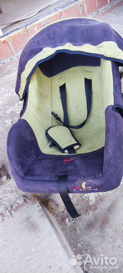 Люлька автомобильная детская