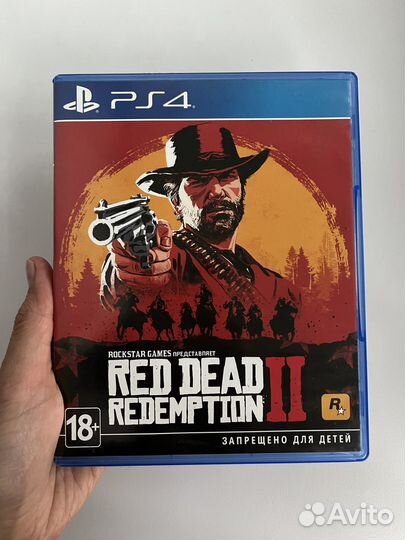 Игра для playstation ps4 Red Dead Redemption 2