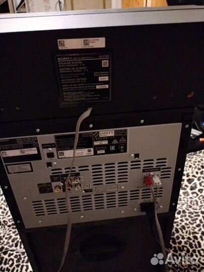 Домашняя аудиосистема Sony MHC-GT3D