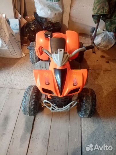 Детский квадроцикл на аккумуляторе бу