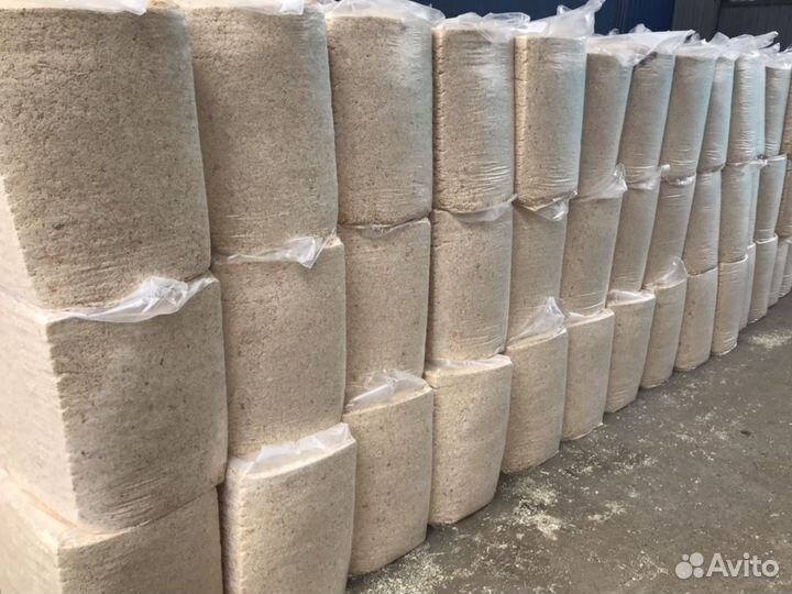 Опилки в брикетах Стружка от производителя