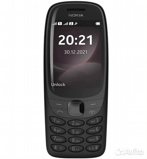 Телефон Nokia 6310 2021, 2 SIM, черный