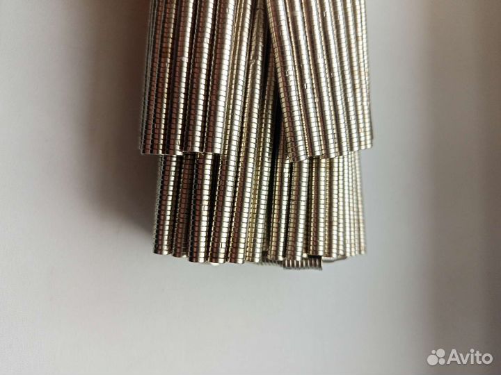 Неодимовые магниты 5х1,5 мм