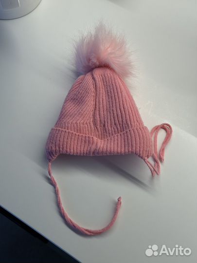 Шапка зимняя для девочки 46 48
