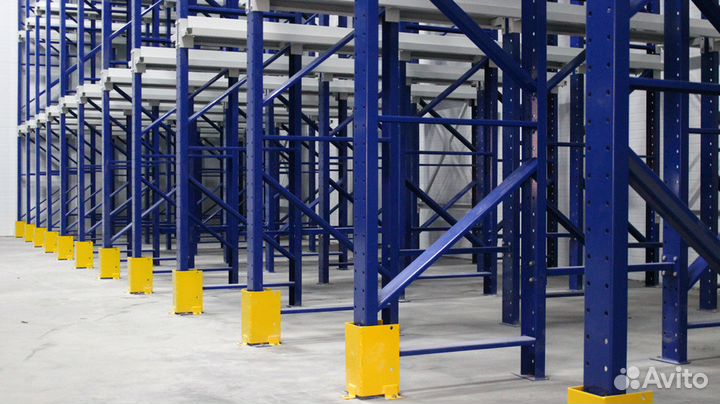Стеллажи глубинные