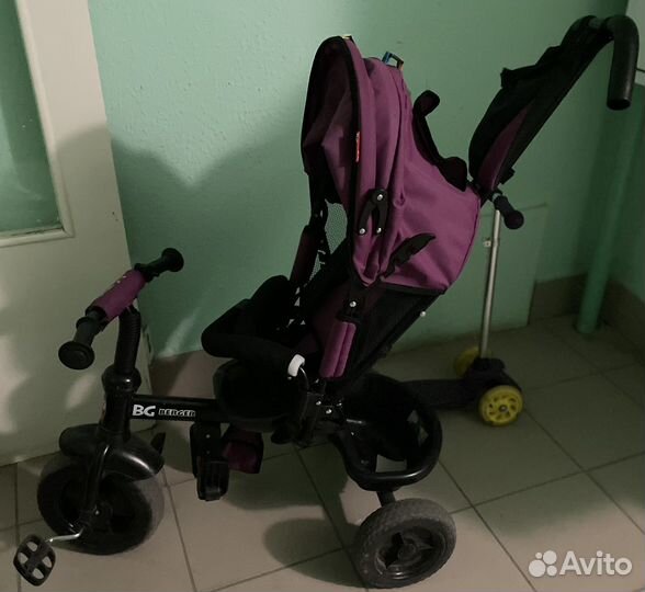 Велосипед с ручкой. Инорс