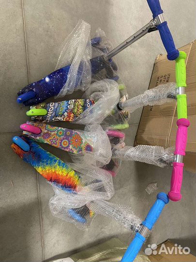 Самокат детский трехколесный