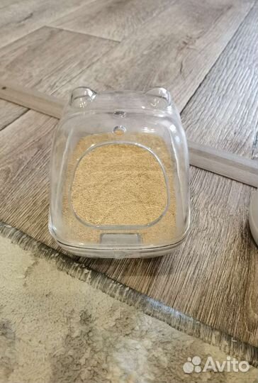 Ванна и песок для хомячков