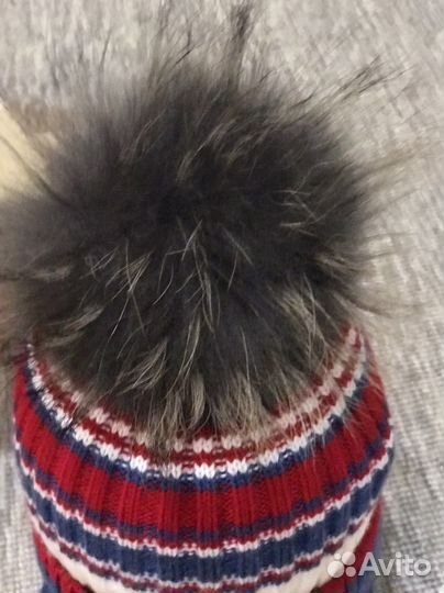Шапка зимняя для мальчика 52 новая