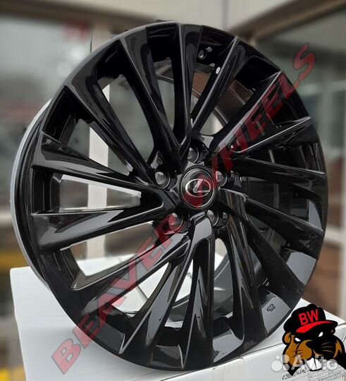 Диски ES Toyota R18 5x114,3 Lexus Full Black