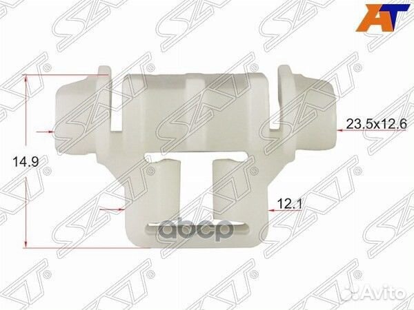 Клипса молдинга mercedes (1 шт.) ST-KE-027 Sat