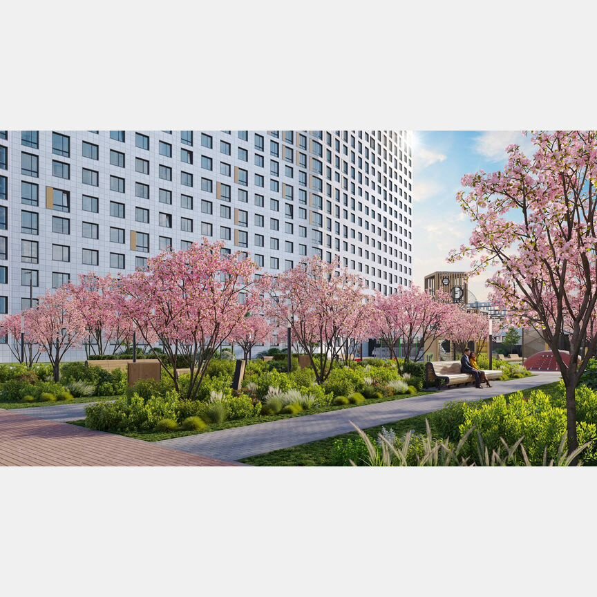 2-к. квартира, 67,1 м², 9/18 эт.