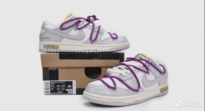 Кроссовки nike off white