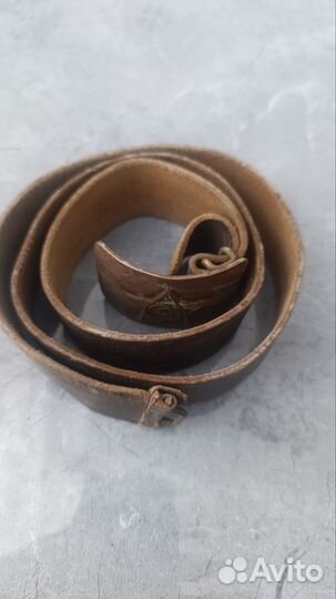 Ремень солдатский кожаный СССР