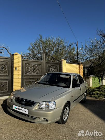 Hyundai Accent 1.5 AT, 2008, 213 000 км