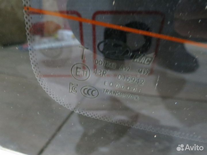Стекло заднее Hyundai Solaris 2