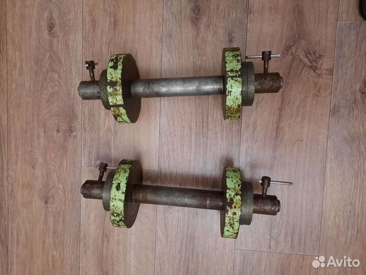 Гантели разборные, блины, диски, гриф