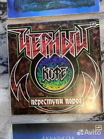 Виниловые пластинки рок