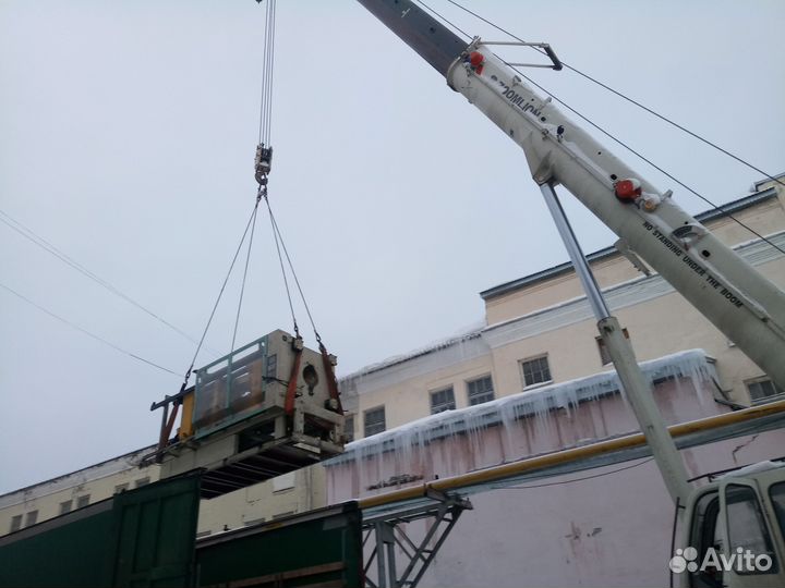 Такелажные работы до 50тонн (станки пианино сейфы)