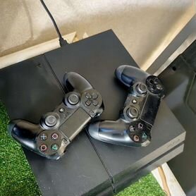 Sony playstation 4, 500gb, 2 геймпада