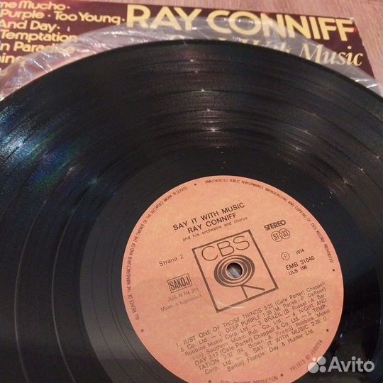 Винил джаз Ray Conniff
