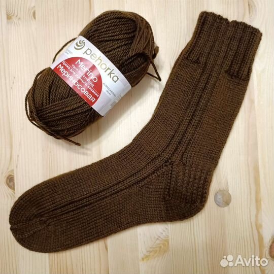 Мужские носки меринос акрил